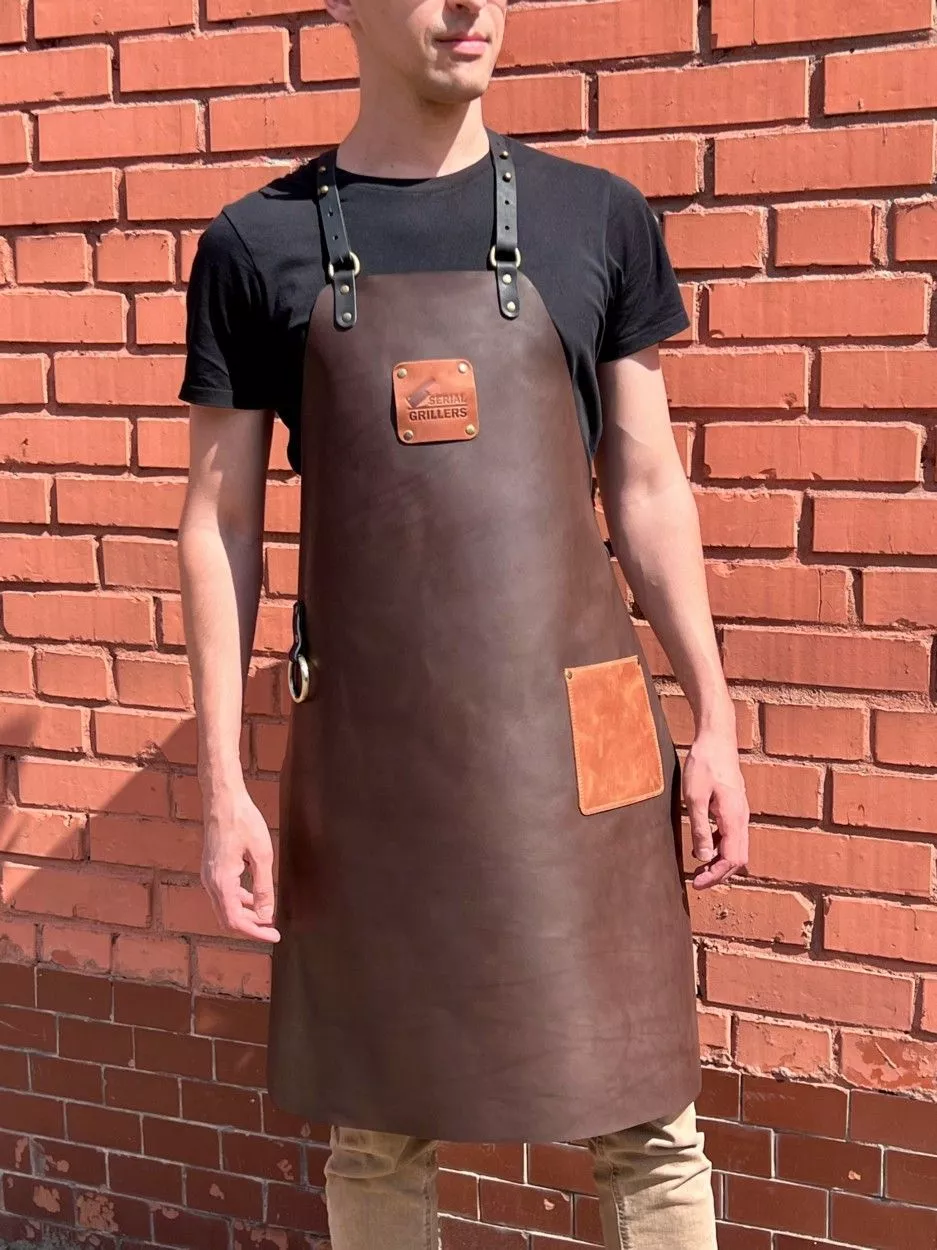 Кожаный фартук SERIAL GRILLERS SG1610